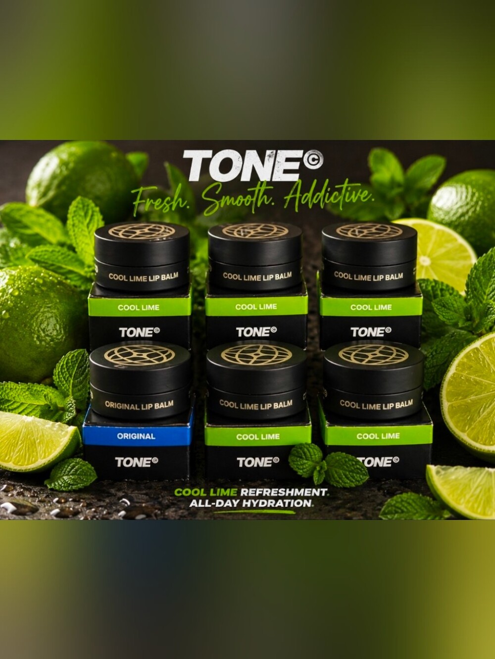 6 TONE Premium Lip Balms